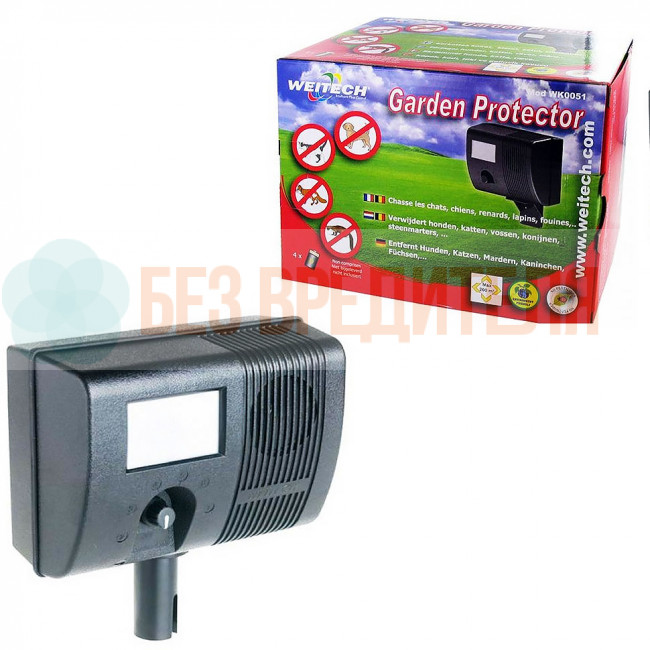 Ультразвуковой отпугиватель собак Weitech WK0051 Ультразвуковой отпугиватель собак Weitech WK0051