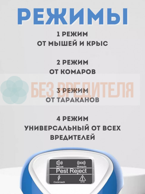 Ультразвуковой отпугиватель Getter 150