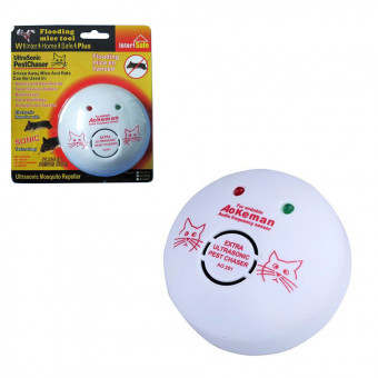 Отпугиватель мышей и крыс Ultrasonic Pest Chaser AO-201 Отпугиватель мышей и крыс Ultrasonic Pest Chaser AO-201
