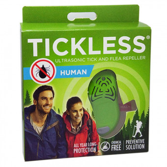 Отпугиватель клещей Tickless Human зеленый